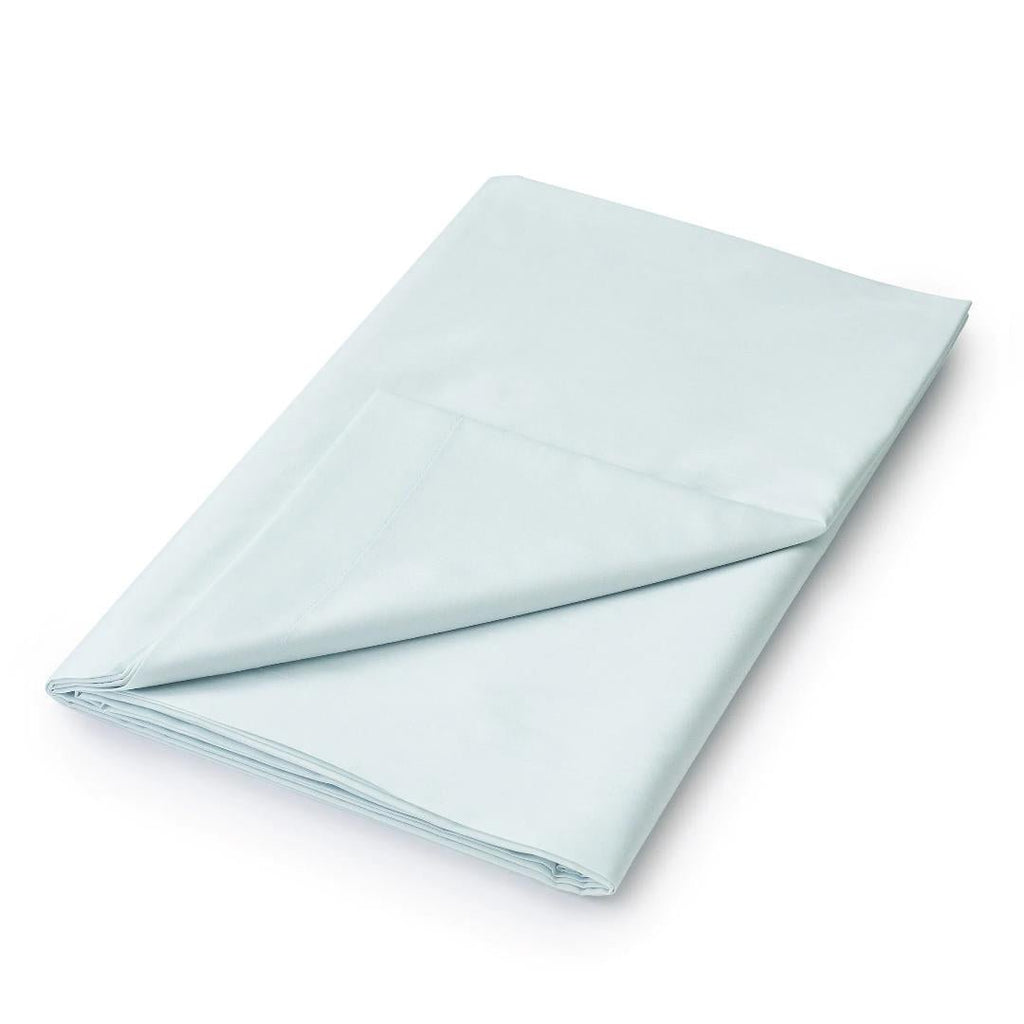 Helena Springfield 50/50 Plain Dye Polycotton Flat Sheets - Duck Egg - Beales department store