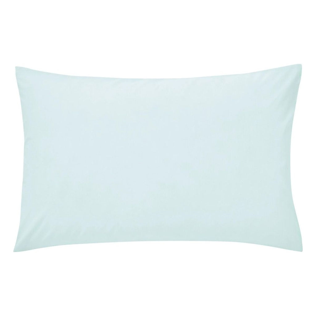 Helena Springfield Plain Dye Pillow Case DUCKEGG/74CMX48CM - Beales department store