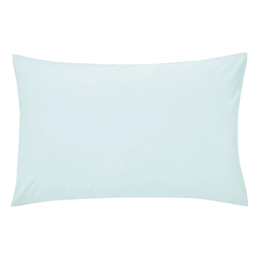 Helena Springfield Plain Dye Pillow Case DUCKEGG/74CMX48CM - Beales department store