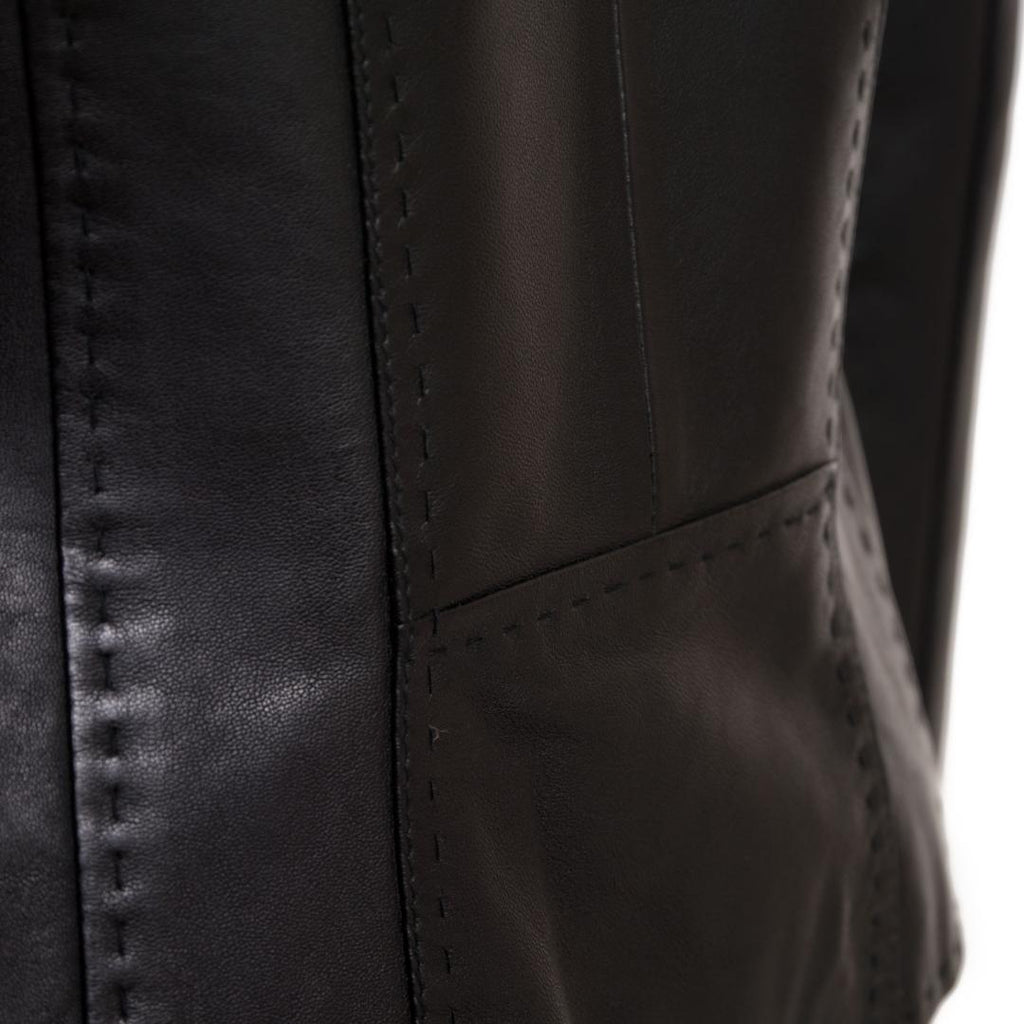 Hide Park May Women’s Black Leather Jacket - Beales department store