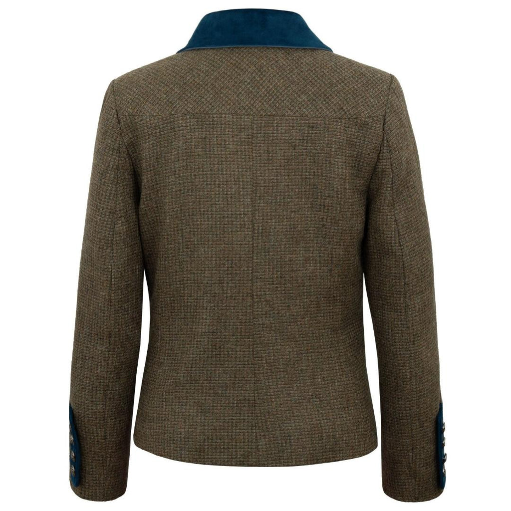 Hidepark Becky Ladies Tweed Jacket - Light Brown - Beales department store