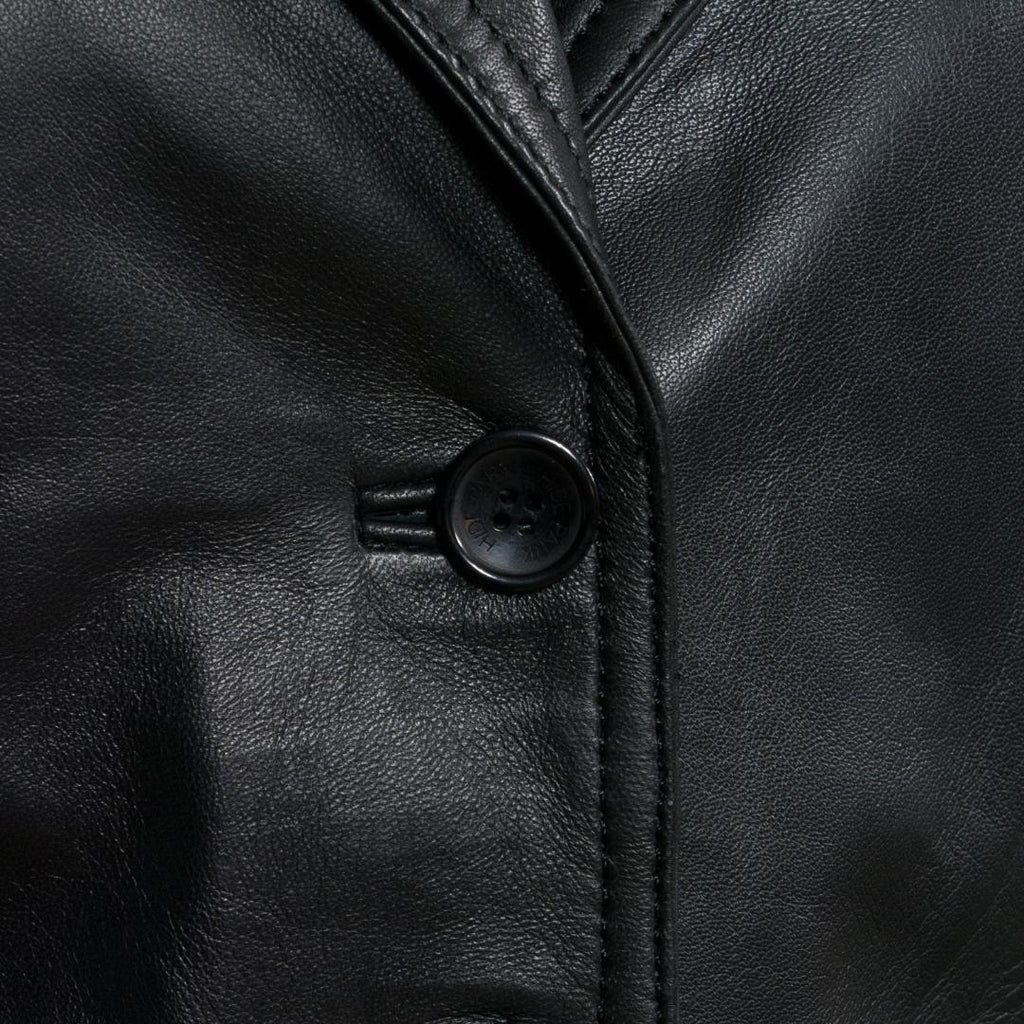 Hidepark Jess: Women’s Black Leather Blazer - Beales department store