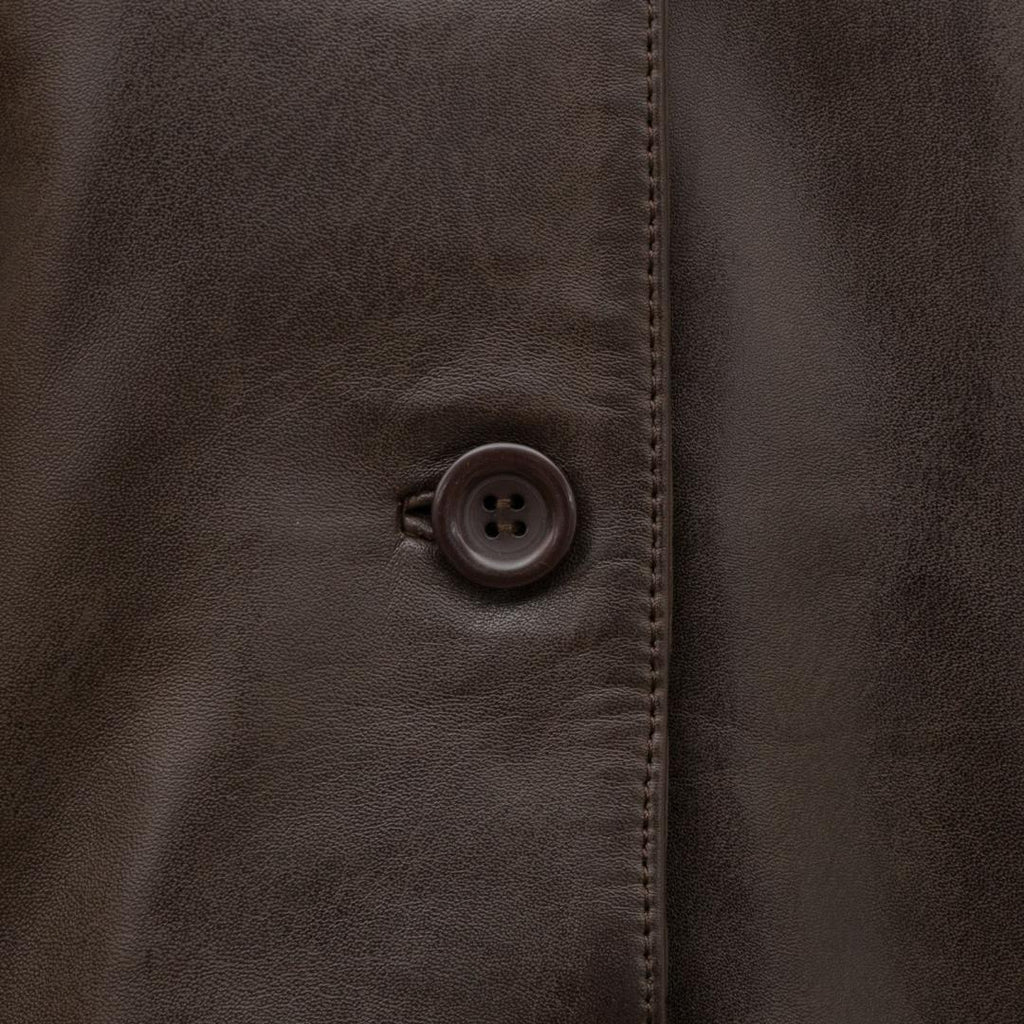 Hidepark Louise Ladies Brown Leather Coat - Beales department store