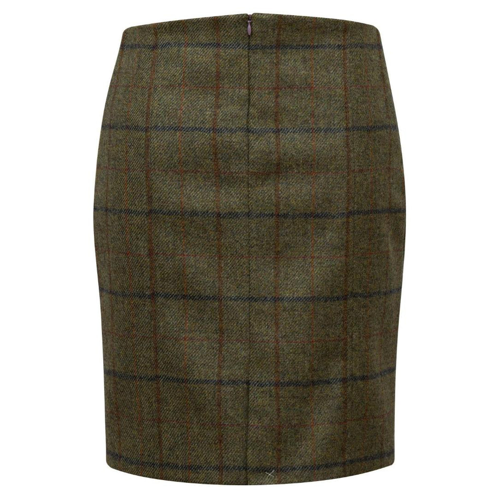 Hidepark Violet tweed Skirt - Olive - Beales department store