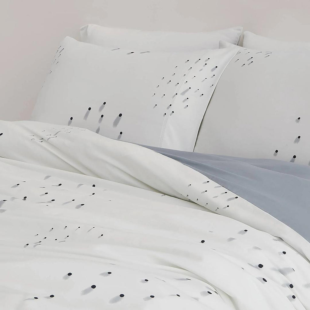 Himeya Past The Stars Duvet Cover - Grey - Beales department store