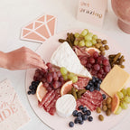 Rose Gold and Pink Engagement Ring Grazing Board Kit