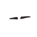 Black Spiv Moustache - Black