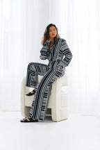Abstract Stripe Co-Ord Trouser