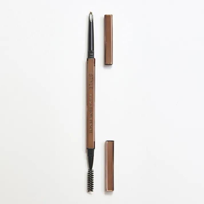 In The Style Micro Brow Pencil & Spoolie Black Brown - Beales department store