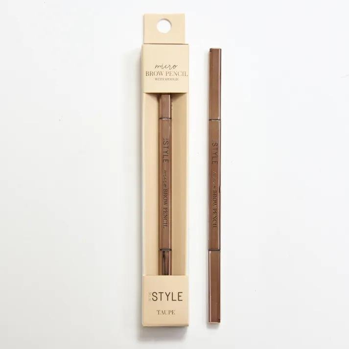 In The Style Micro Brow Pencil & Spoolie Taupe - Beales department store