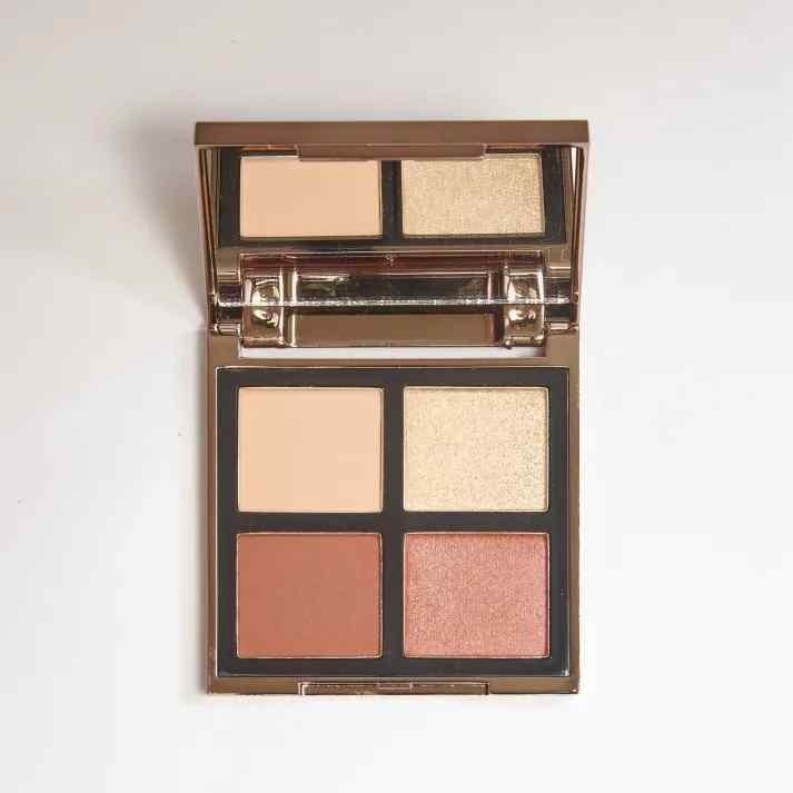 In The Style Quad Eyeshadow Palette Golden Sands - Beales department store