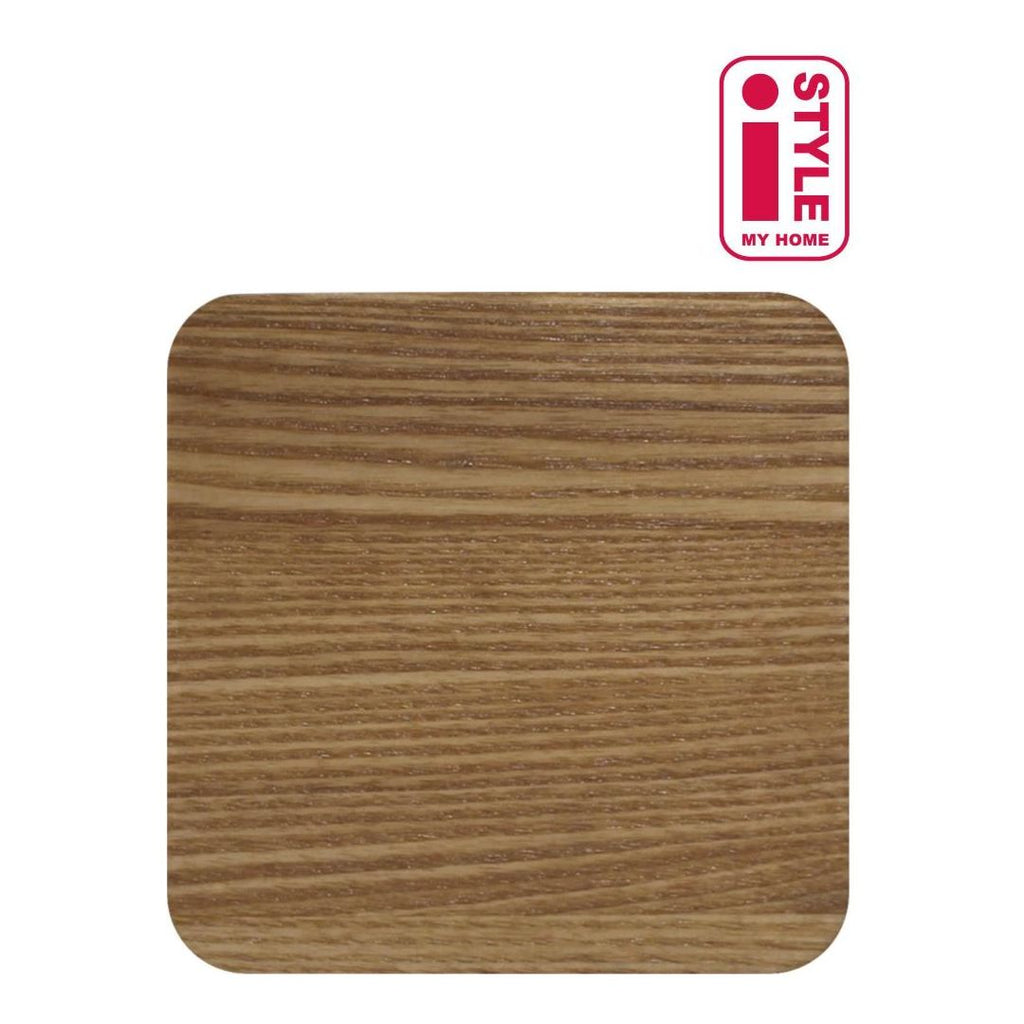 iStyle Natural Wood - Coasters (Set Of 4) - Beales department store