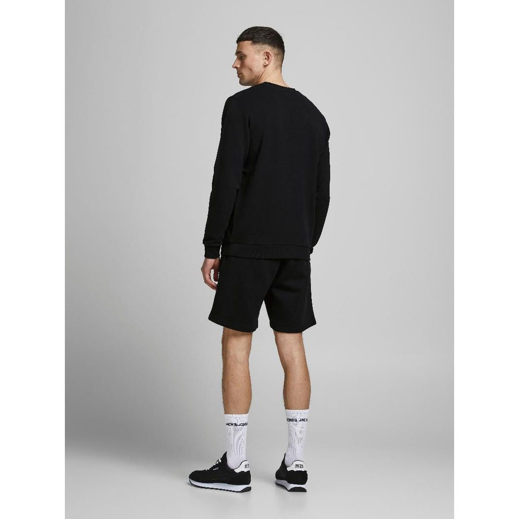 Jack & Jones Sweat Shorts - Black - Beales department store