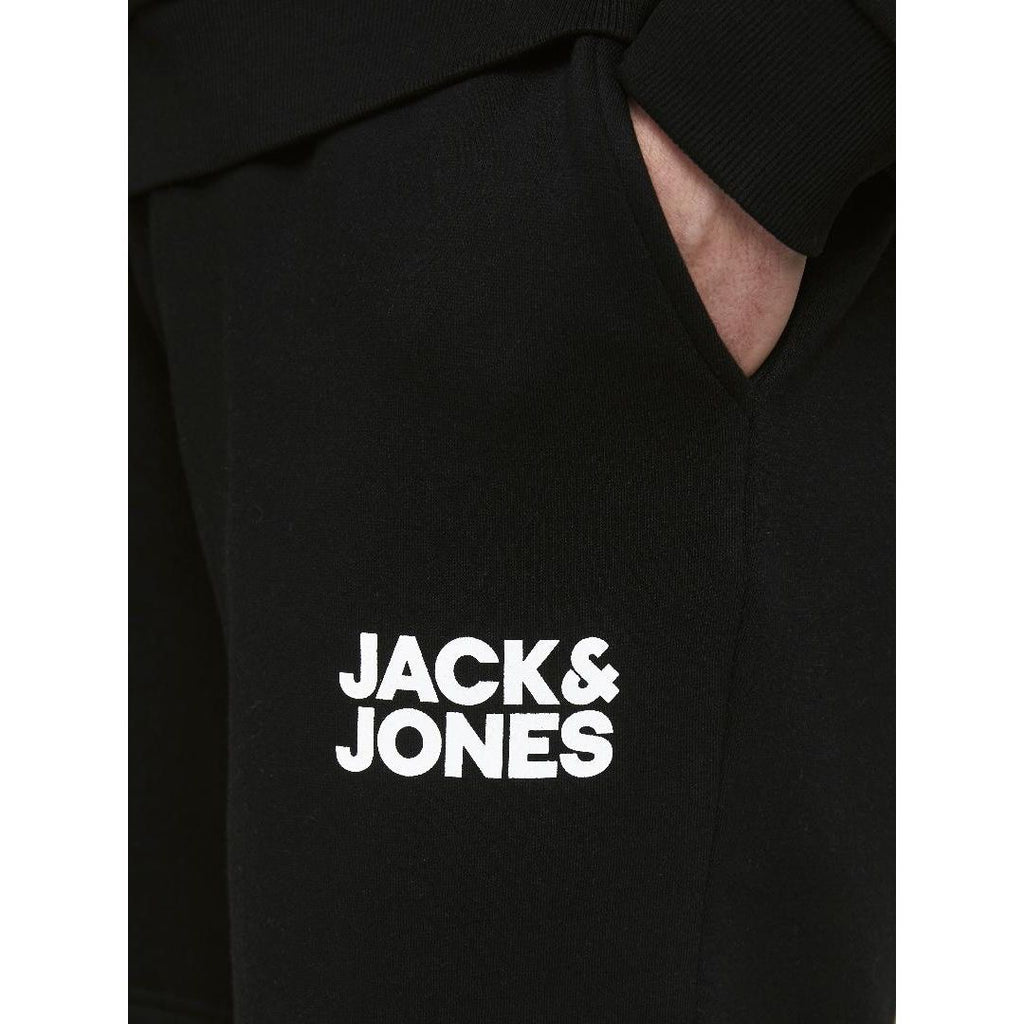 Jack & Jones Sweat Shorts - Black - Beales department store