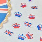 Union Jack & Crown Table Confetti- 10 Inner Pack
