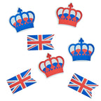 Union Jack & Crown Table Confetti