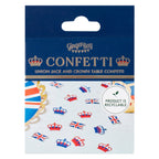 Union Jack & Crown Table Confetti- 10 Inner Pack