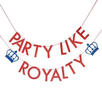 Party Like Royalty Paper Bunting- 5 Inner Pack