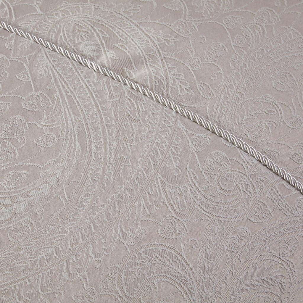 Paisley Natural Luxury Cotton Rich Jacquard Duvet Cover