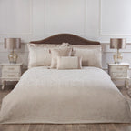 Paisley Natural Luxury Cotton Rich Jacquard Duvet Cover