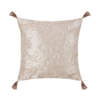 Paisley Natural Jacquard Square Cushion (45cm x 45cm)