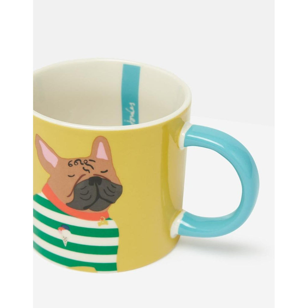 Joules Brightside Pug Cupper Mug - Beales department store