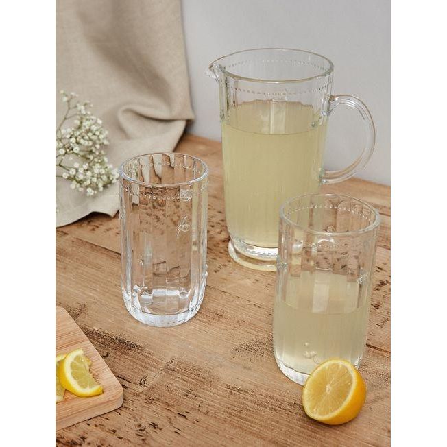 Joules Clear Bee Glass Jug - Beales department store