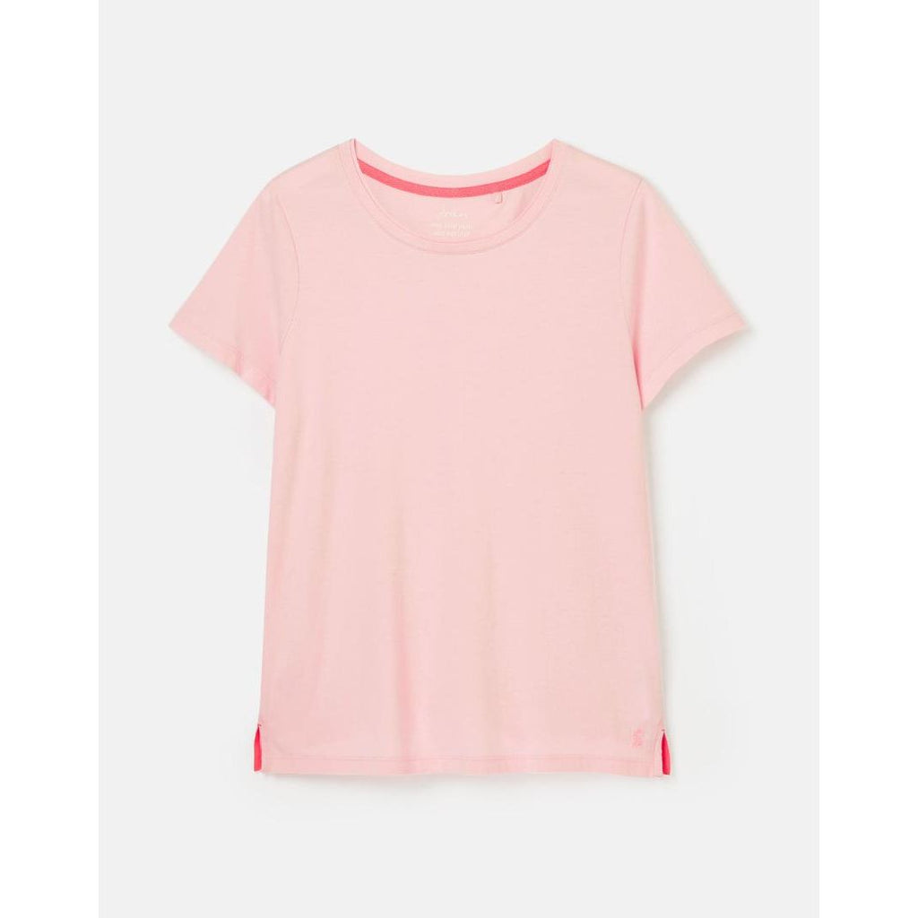 Joules Frankie Crew T-Shirt - Ballerina - Beales department store