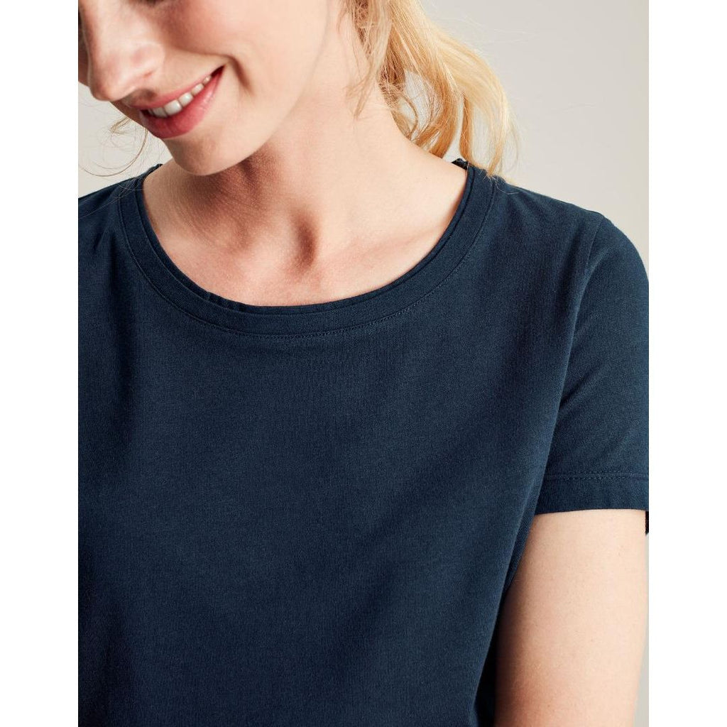 Joules Frankie Crew T-Shirt - French Navy - Beales department store