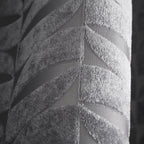 Kendal Charcoal Grey Velvet Eyelet Curtains