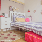 Disley Classic White Wooden Bed