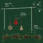Christmas Table Clamp Decoration Kit