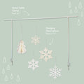 Nordic Christmas Table Setting Kit