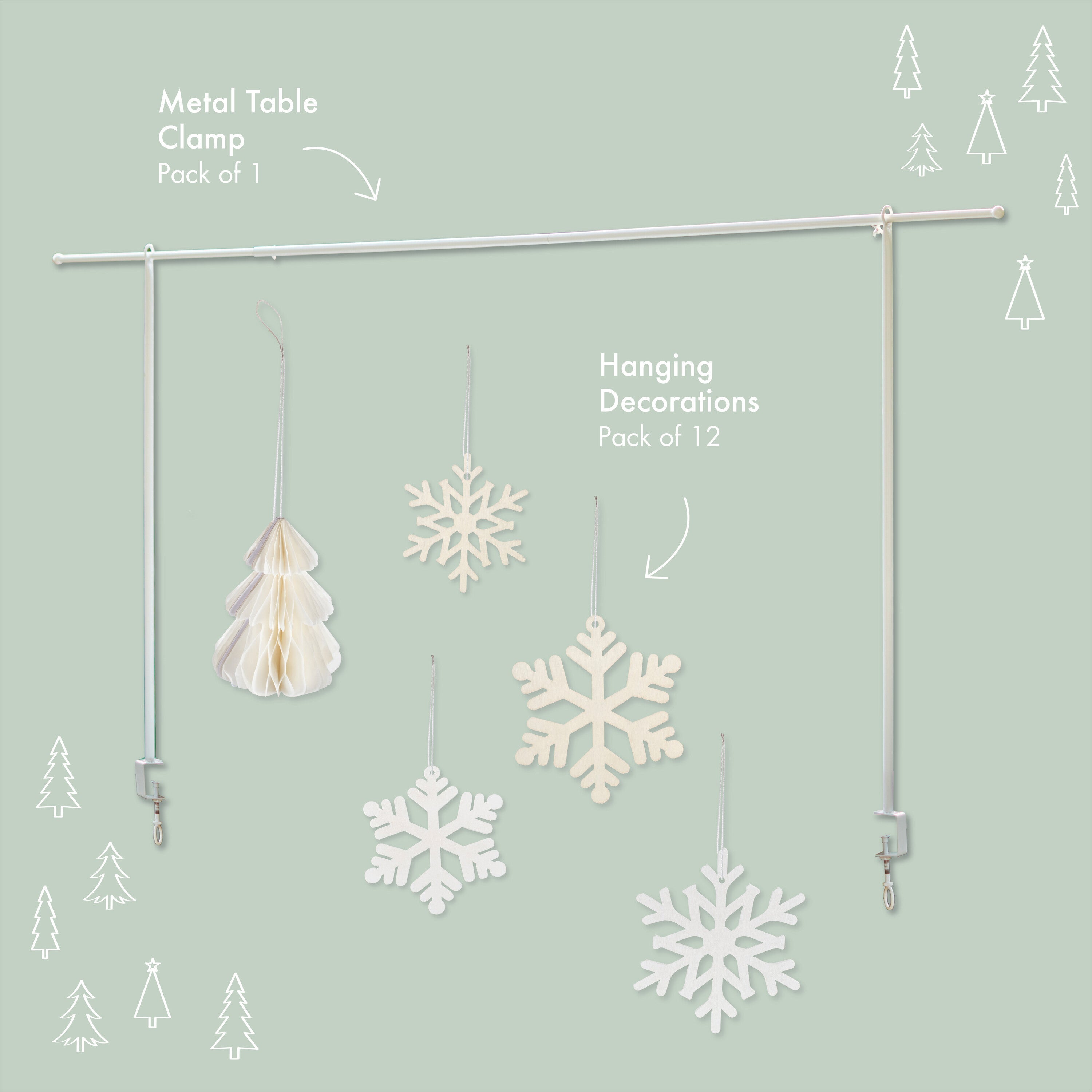 Nordic Christmas Table Setting Kit