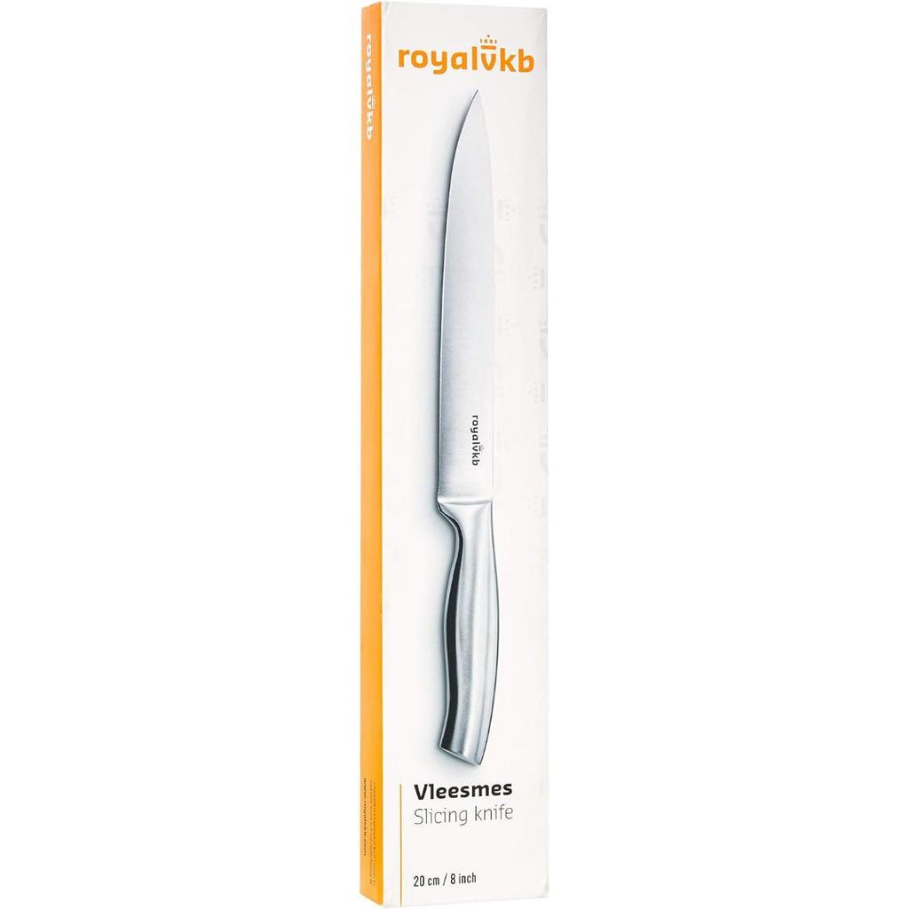 KN0416 Royal VKB Stainless Steel Slicing Knife - Beales department store
