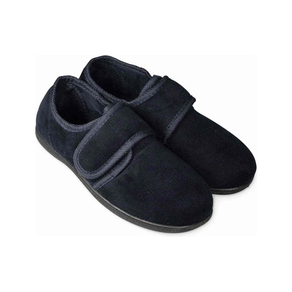 Kozitoze James Mens Slippers - Black - Beales department store