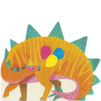 Little Party Dino Shaped Napkins - 33cm (16pk)
