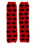 Ladybug Leg Warmers - Adult