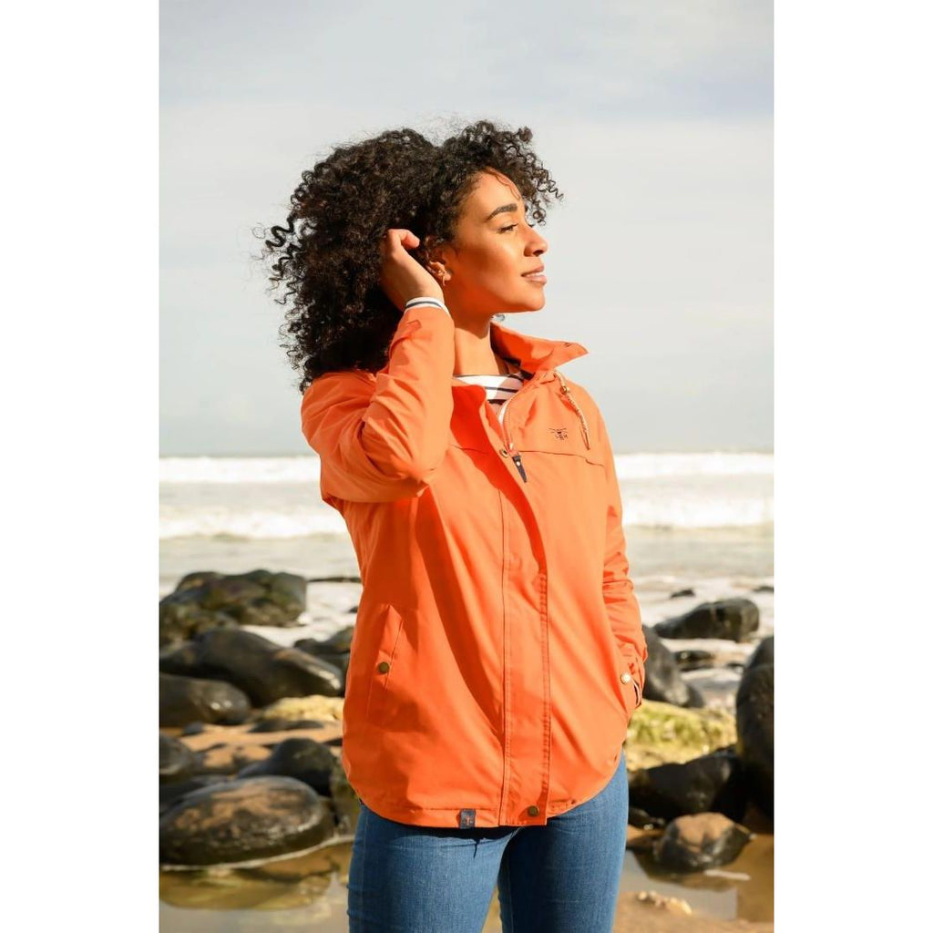 Lighthouse Beachcomber Jacket - Orange - Beales department store