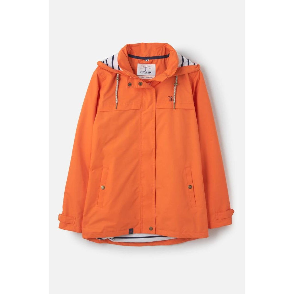 Lighthouse Beachcomber Jacket - Orange - Beales department store