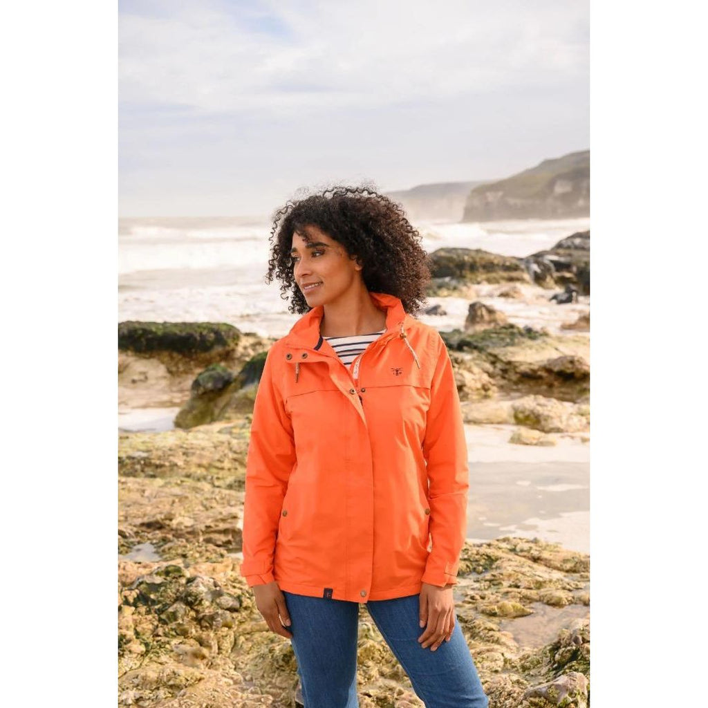 Lighthouse Beachcomber Jacket - Orange - Beales department store