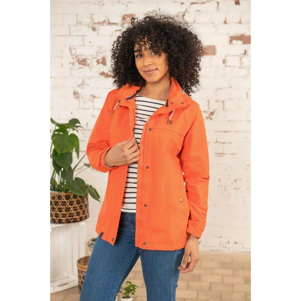 Lighthouse Beachcomber Jacket - Orange - Beales department store