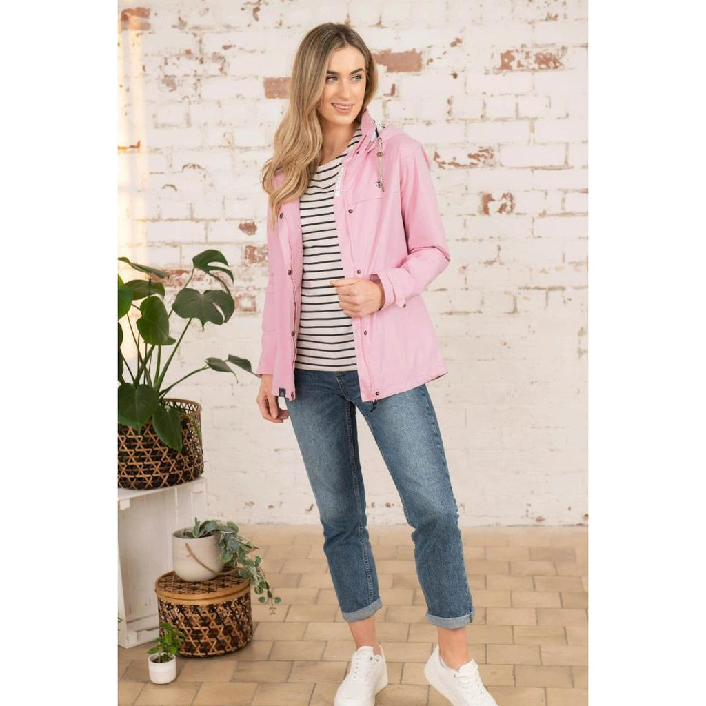 Lighthouse Beachcomber Jacket - Pink Lady - Beales department store