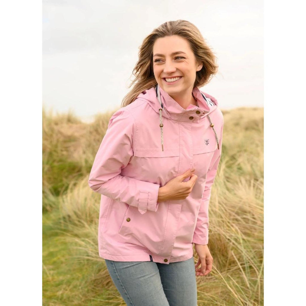 Lighthouse Beachcomber Jacket - Pink Lady - Beales department store