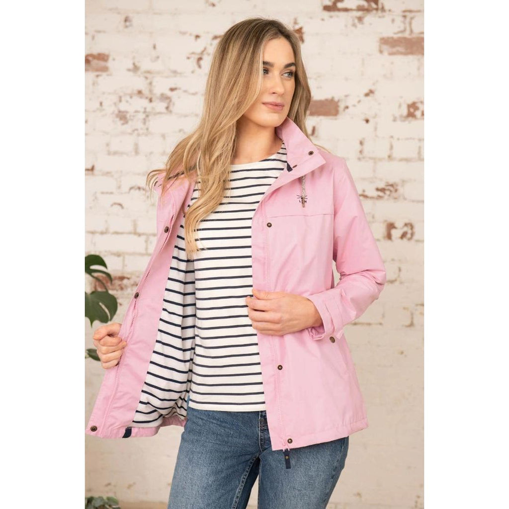 Lighthouse Beachcomber Jacket - Pink Lady - Beales department store