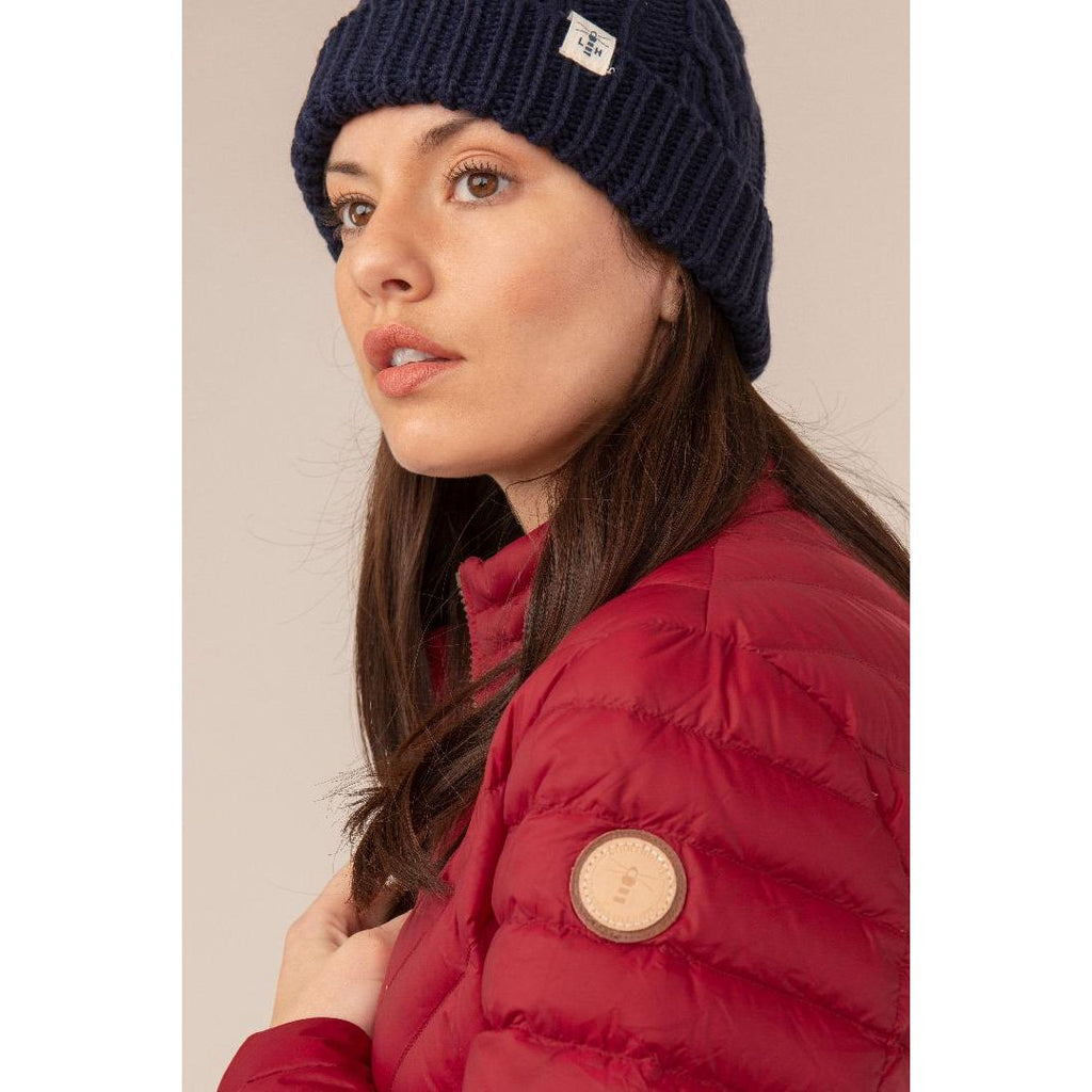 Lighthouse Lara Down Jacket - Deep Red - Beales department store