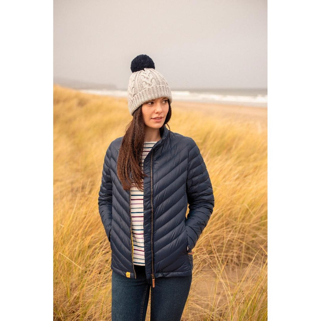 Lighthouse Lara Down Jacket - Night Sky - Beales department store