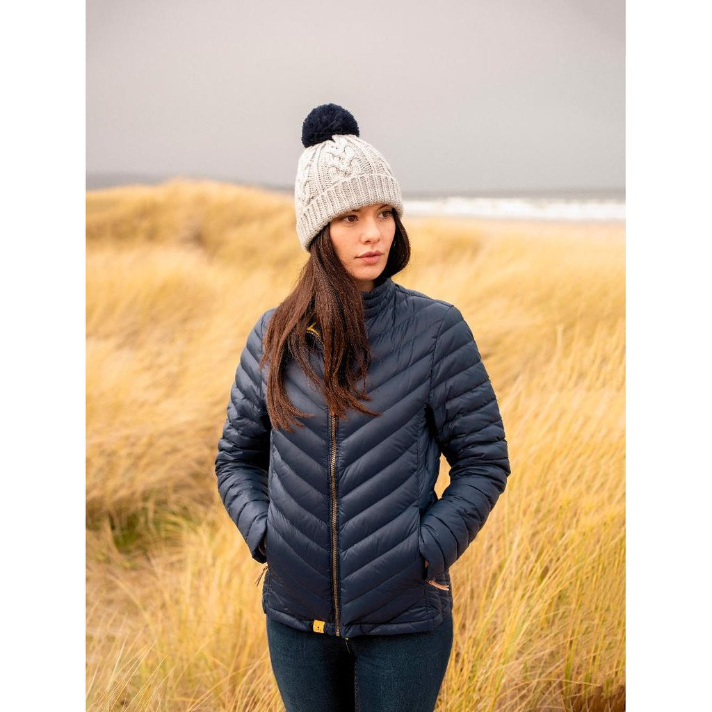 Lighthouse Lara Down Jacket - Night Sky - Beales department store