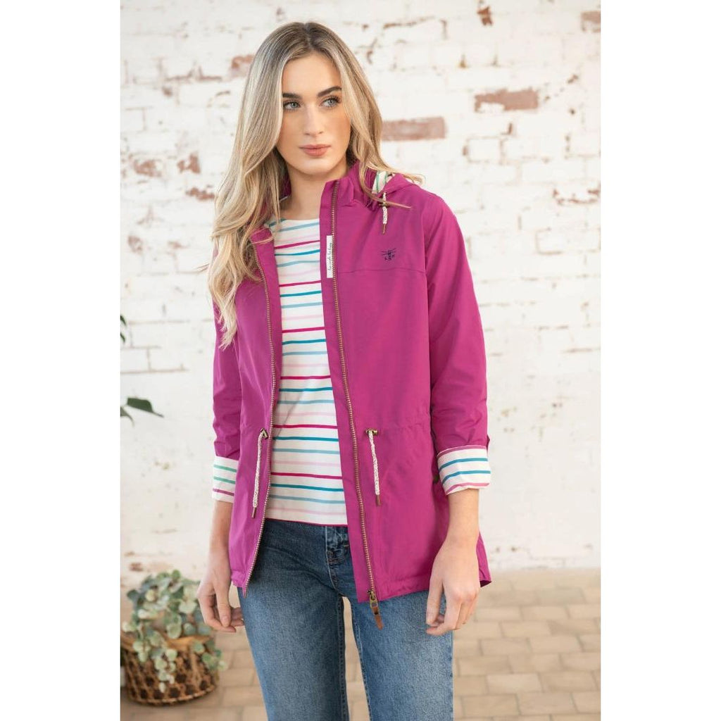 Lighthouse Victoria Jacket - Deep Raspberry - Beales department store