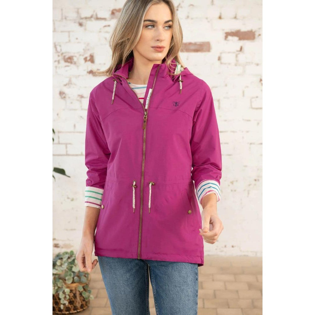 Lighthouse Victoria Jacket - Deep Raspberry - Beales department store